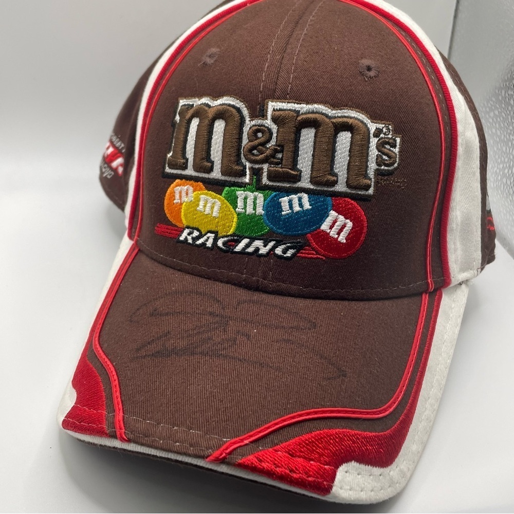 M&M Racing Cap. NASCAR. Signed. Robert Yates 38. Pre-owned. See description